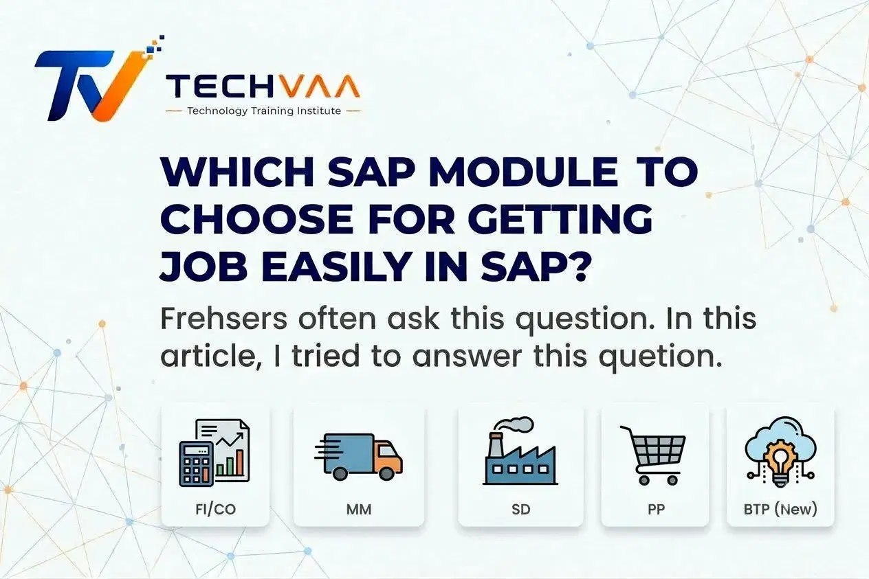 Which sap modules is best for getting job in sap?